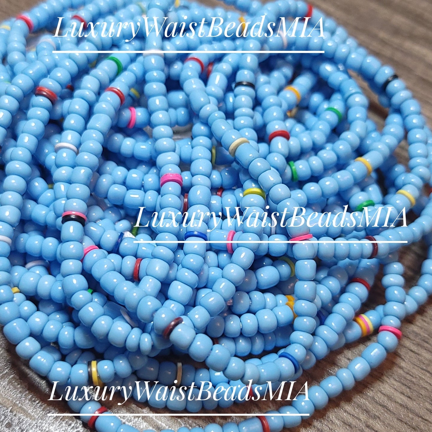 Sky Blue Rainbow mix (medium)