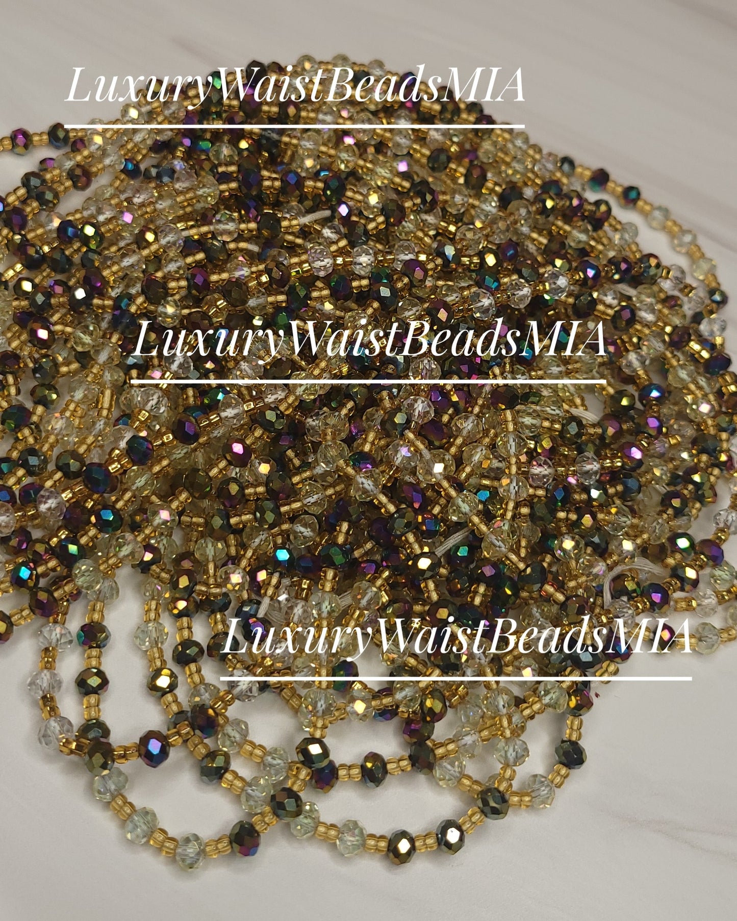 "Arabian Nights" in Clear Crystals