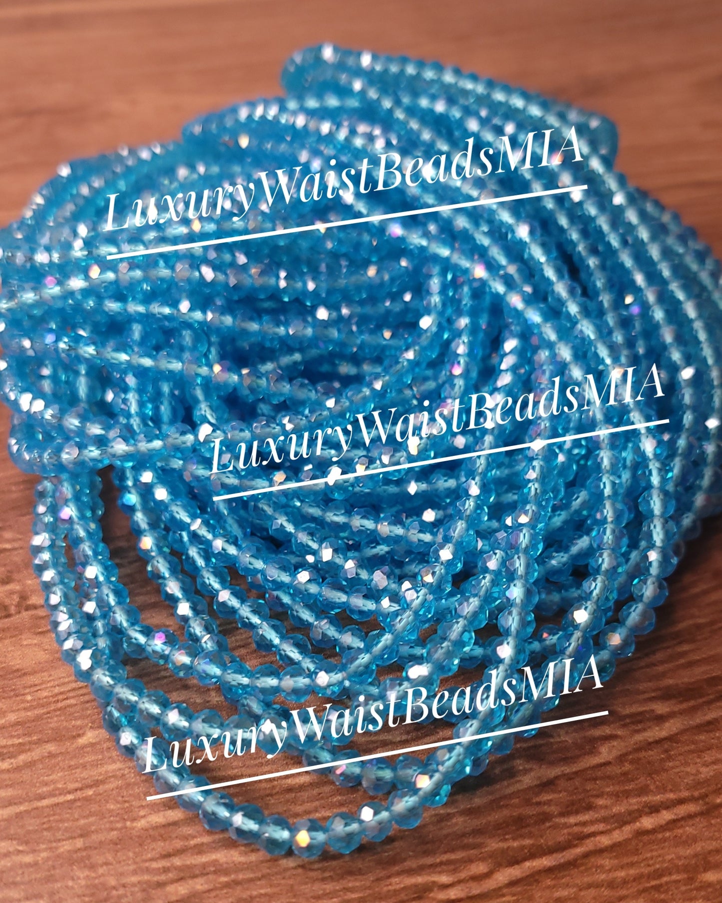 "Sky" Crystal Rope