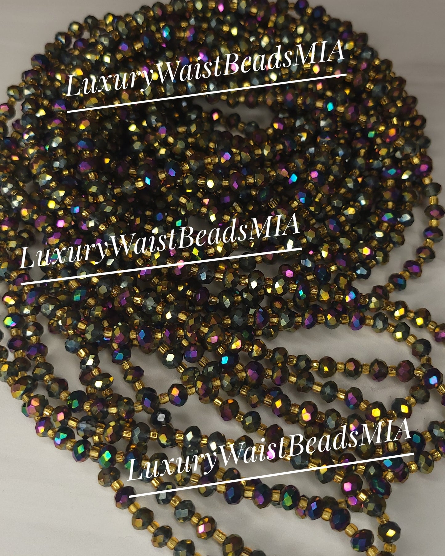 "Arabian Nights" in Iridescent Crystals