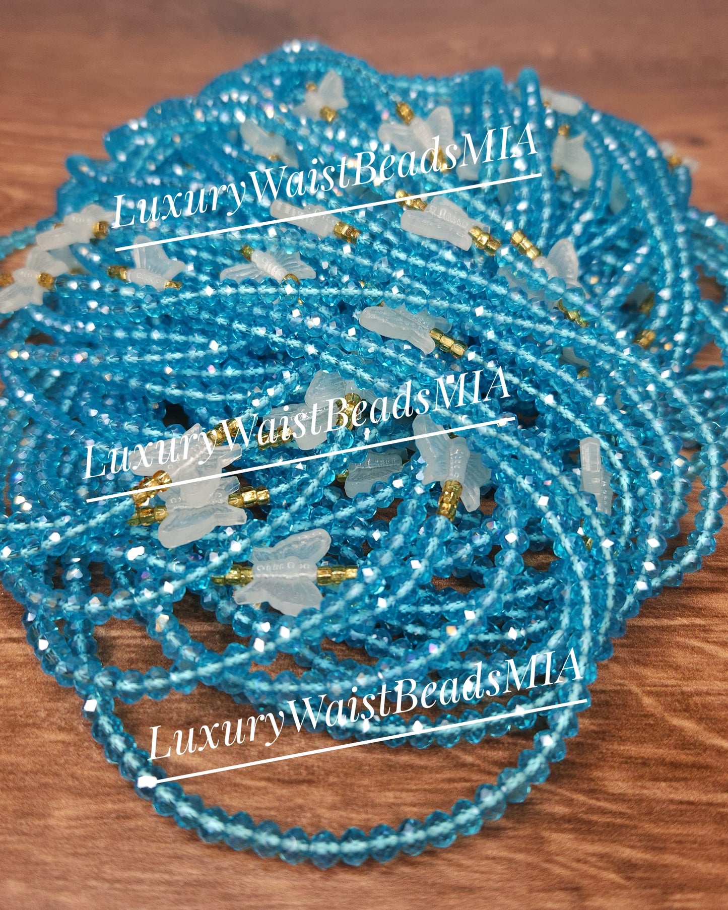 Glow Butterflies in "Sky" Crystals