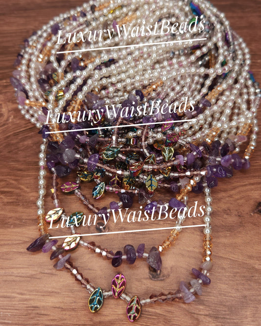 "Emily" Amethyst with Pearls