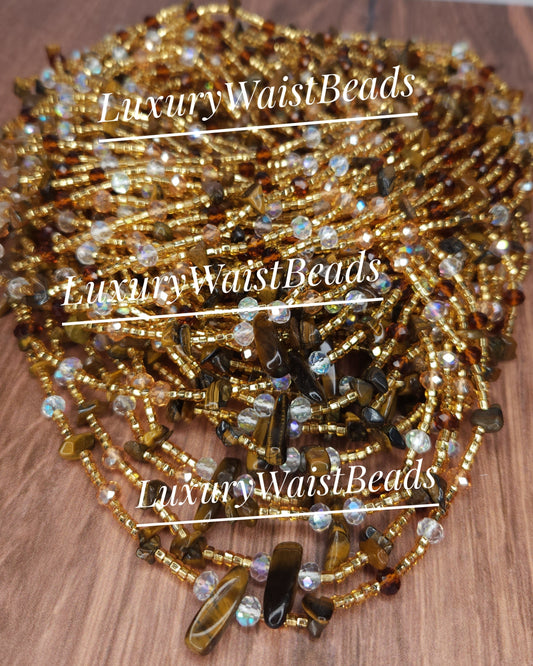 Exclusive Tigers Eye with Crystals