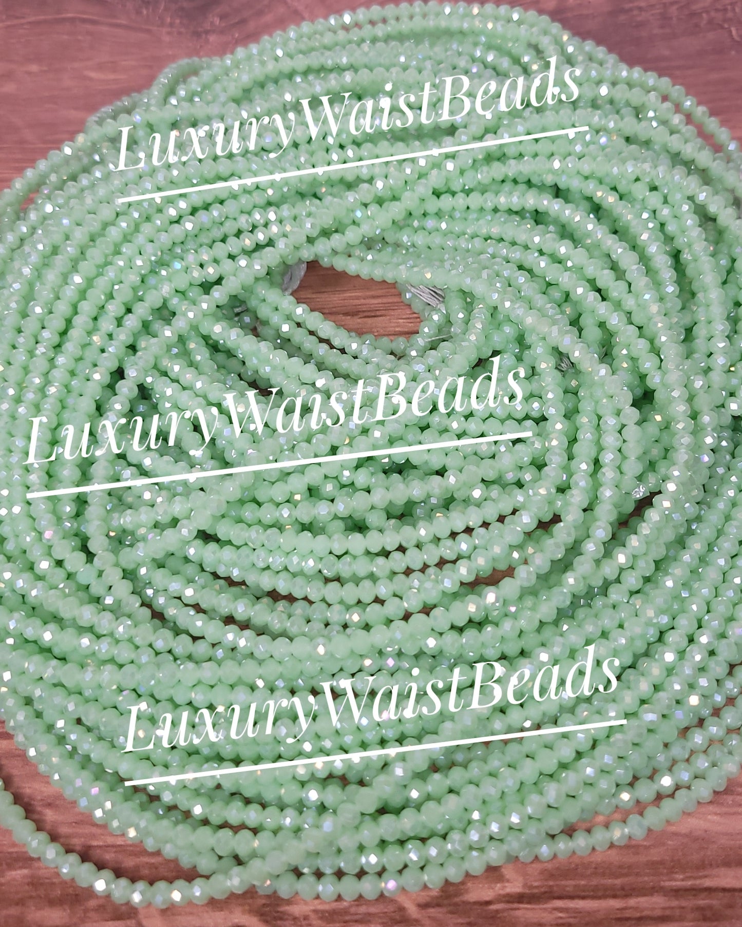 "Jade" Crystal Rope