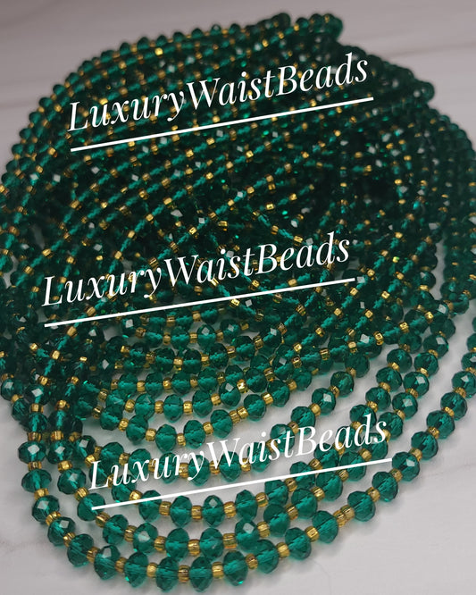 Jael ~ Waist Bead, WaistBeads with crystals, Luxury WaistBeads