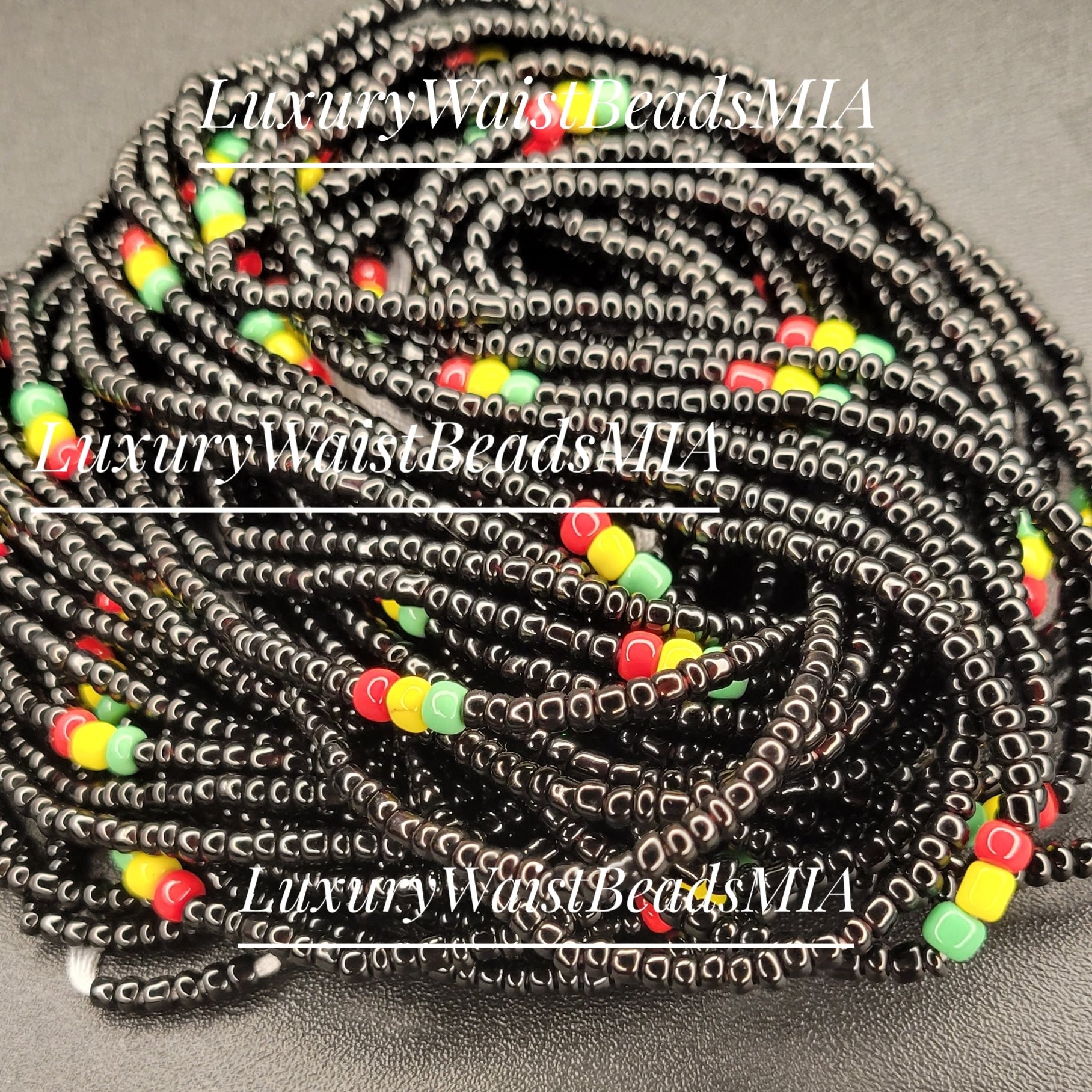 Rasta deals waist beads