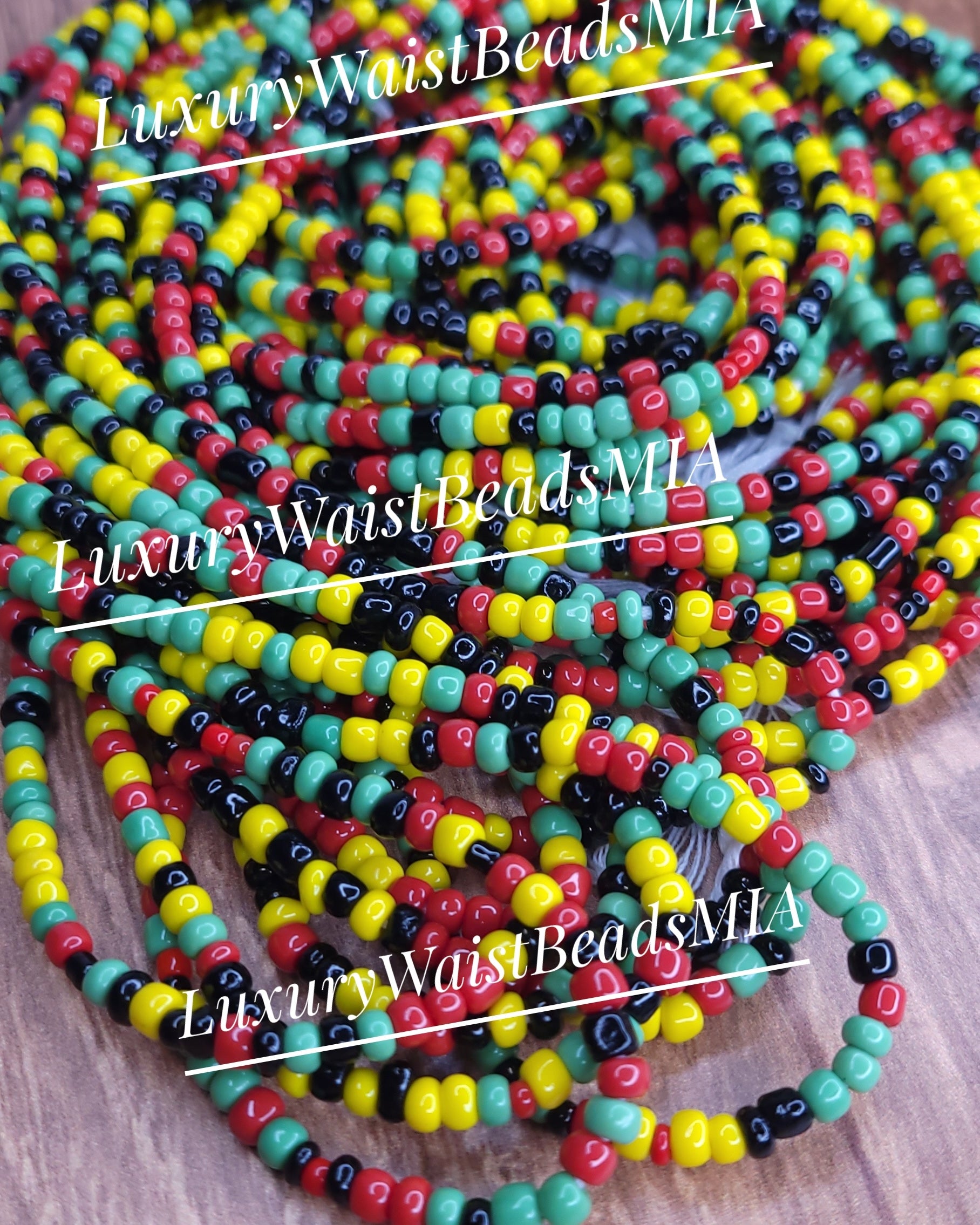 Rasta clearance waist beads