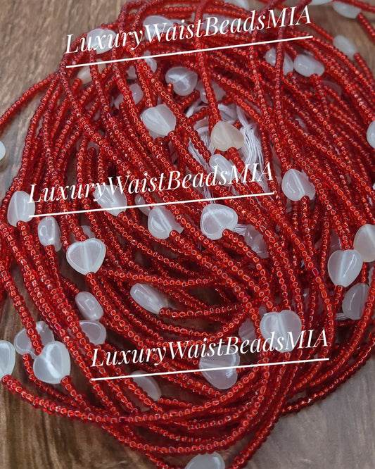 Glow Hearts in Ruby Red