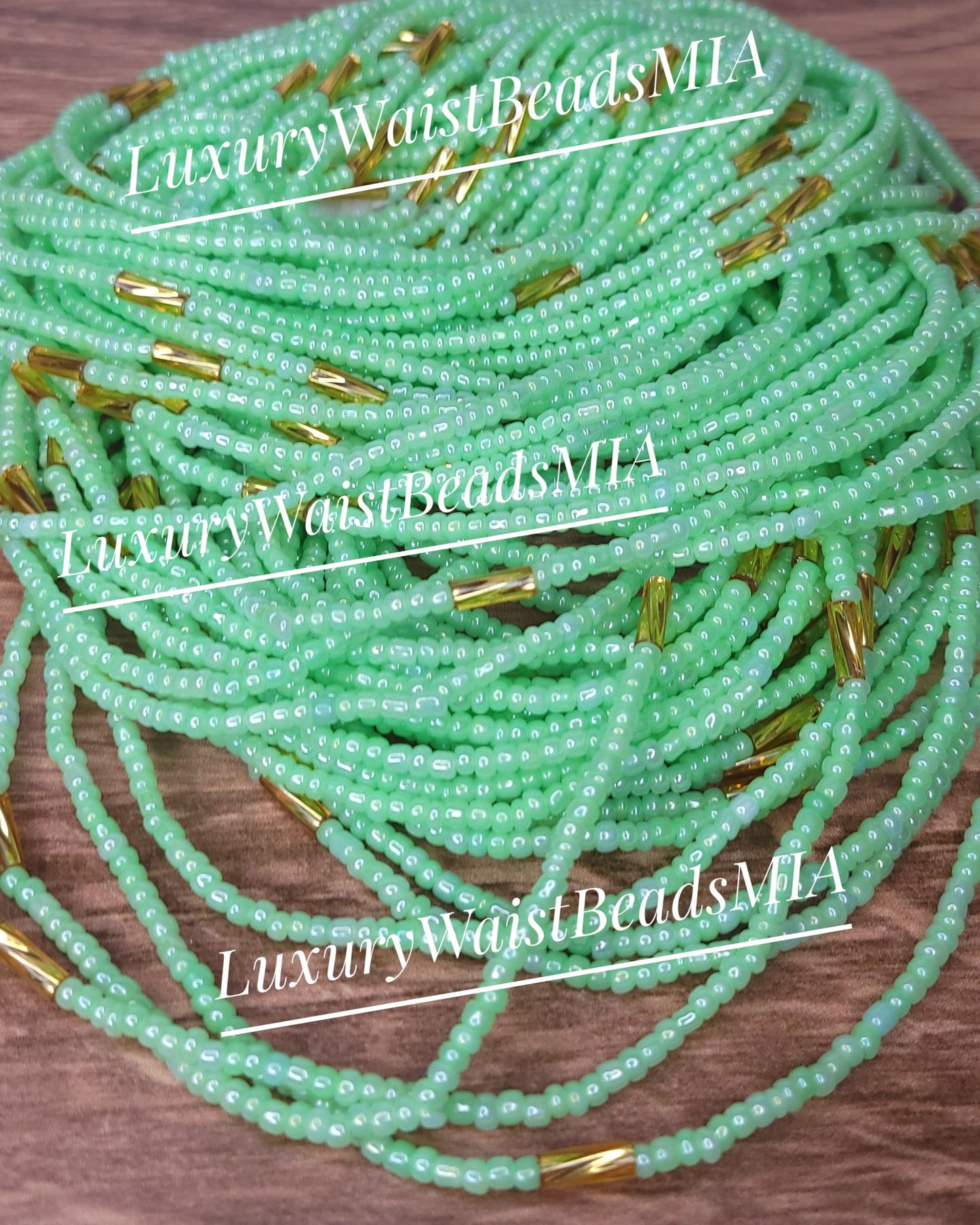 "Minty" with Gold